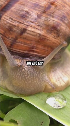 Snail vs. Salt: Why Dehydration is a Real Nightmare! 🐌🧂 #shorts