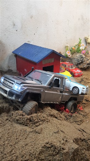 MN82 PRO Land Cruiser RC Rock Crawler 4x4 Extreme Sand Test #landcruiser #rc #rccar
