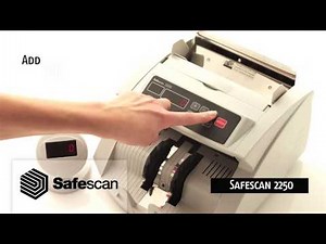 Safescan 2250 Banknote Money Counting Machine at HuntOffice.co.uk