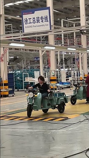 Inside China’s Top Electric Tricycle Factory #electricvehicle #automobile #greentravel