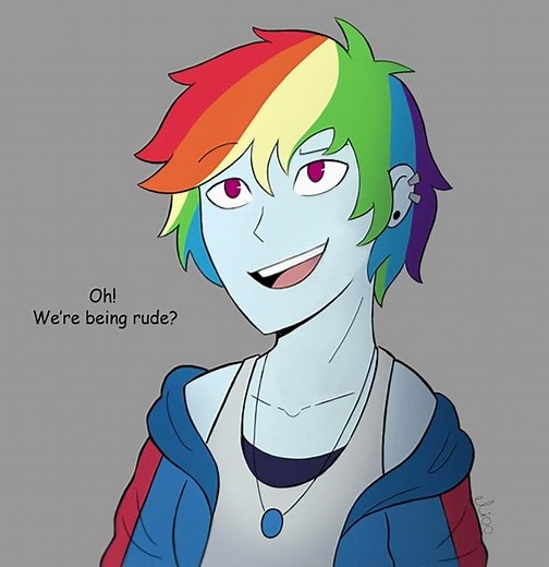 MY TURN - Robots and Magic ( MLP Equestria Girls x Transformers Prime Crossover Comic Dub)