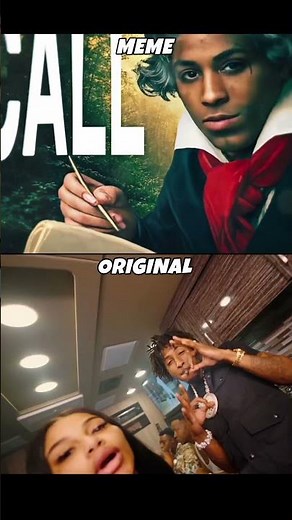 Baby Boo Original vs Meme #shorts