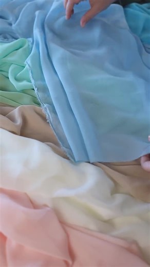 58 Colors Soft & Matte Chiffon by the Yard, Chiffon Fabric for Bridal Dresses, Robes, Decor, Table Cloth, Hi Multi Chiffon for Sewing | Aura - Etsy