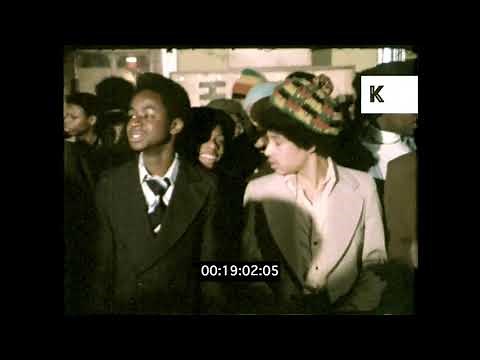 1970s London, Reggae Dance Hall, Young People Dancing, Black British Archive, 16mm