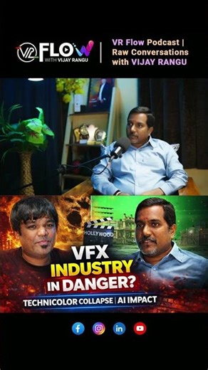 Real Process Behind Movie VFX | ft. Syam Kumar VV | Telugu Podcast