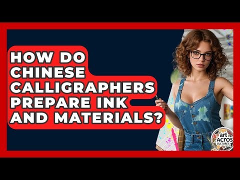 How Do Chinese Calligraphers Prepare Ink And Materials? - Art Across Cultures