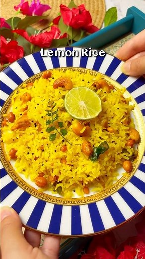 Lemon Rice Recipe | How To Make Lemon Rice | Simple Lemon Rice Recipe | Recipes With Leftover Rice