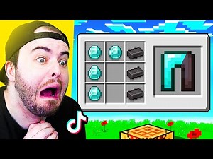 10 *OP* TIKTOK MINECRAFT HACKS that REALLY WORK