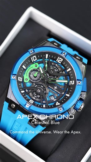 Introducing the rare Apex Chrono Celestial Blue timepiece ☄️, featuring a refined tone and bold function with an otherworldly twist 🌌. This collectible edition boasts precise mechanics and sleek design. Limited stock available - act now! ⚡ Fast & free shipping worldwide 30-day returns, no questions asked 4.8/5 rated by 8,000 watch enthusiasts ⭐ Trusted by over 150,000 collectors globally 🌎 | Ralph Christian Watches