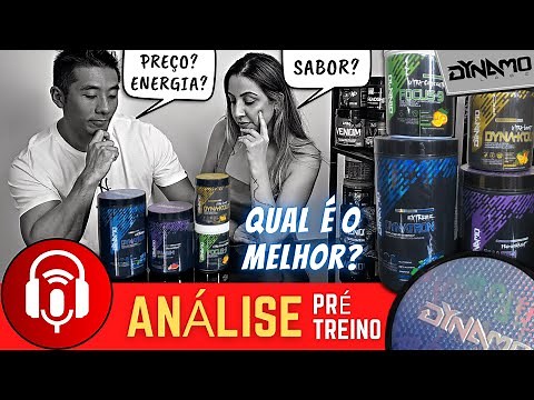 Qual Pré treino Dynamo Labz comprar? Dynatron? Phase 1? Focus 9? Dyna Kout? Análise Top Pre workout