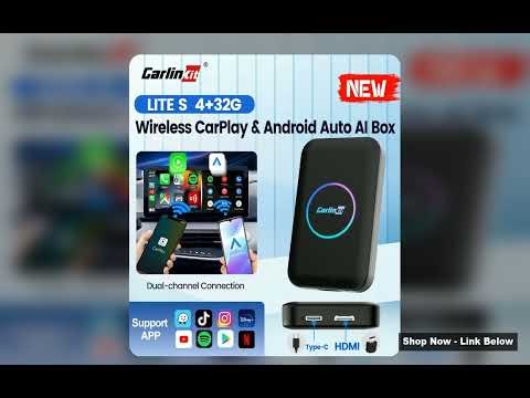 Best Carlinkit Mini Wireless Carplay Review 2026 Tv Box 4 32G 5 In 1 Android Auto Wireless Ai