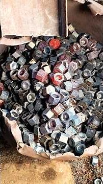 How Hex Nut & Bolt Are Made | Complete Nut Bolt Manufacturing Process #NutBolt#HexNut#BoltMaking