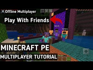 How To Play Multiplayer in Minecraft PE | Offline Multiplayer | Play Minecraft With Friends
