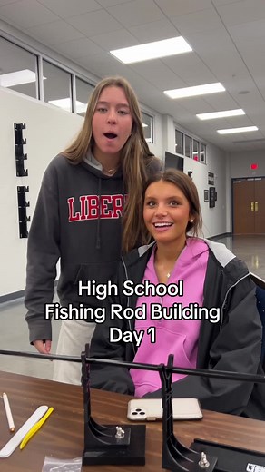 Favorite parts from building fishing rods for school credit - Day 1 with the Master’s Academy Standout favorites were making tape arbors to go underneath the reel seats, glueing the cork grips and reel seat and reaming out the cork grips. This high school class was right in our backyard in Oviedo, Florida so instead of shipping them all of the parts to build rods in their classroom we invited them to the Mud Hole Education Center and taught them in person! To learn how you can bring rod building