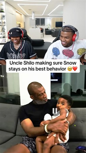 Shilo always keeping tabs on Snow 🥹