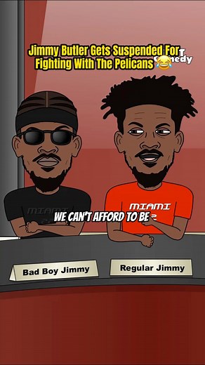 Jimmy Butler Gets Suspended For Heat Pelicans Fight 😂 #nbamemes #nbameme #nbanews #jimmybutler #miamiheat | Riot Comedy
