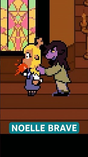 Deltarune Chapter 4 NOELLE BRAVE