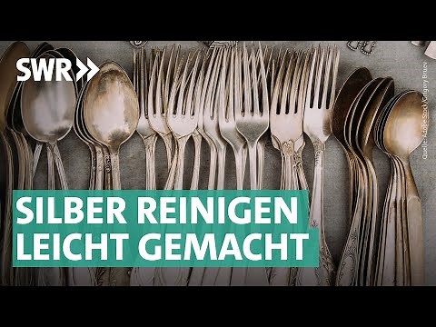 Cleaning silverware – simple tricks with household remedies | SWR Market Check