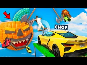 GTA 5 CHOP AND FROSTY COMPLETE THE NEW SUV PARKOUR