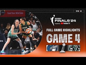 New York Liberty vs. Minnesota Lynx | FULL GAME HIGHLIGHTS | WNBA Finals Game 4