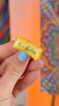 Making the world’s tiniest BUTTER SQUISHY!! 🧈