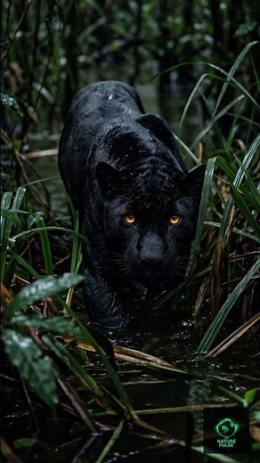 Black Jaguar Hunts Like a Ghost #shorts