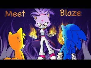 Sonic meets Blaze the cat | Comic dub