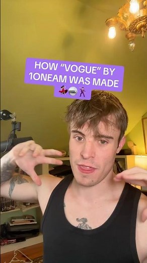 HOW “VOGUE” BY 1ONEAM WAS MADE (IN 30 SECONDS)💃🏻🪩🕺🏻