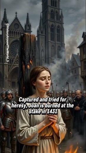 From Peasant to Patron Saint: The Legend of Joan of Arc #history #darkhistory #joanofarc