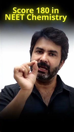 To Score 180 in NEET chemistry see full video in description I Dr Arun Nirwal, PhD IIT Roorkee #NEET