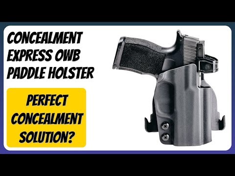 REVIEW (2026): Concealment Express OWB Paddle Holster. Features