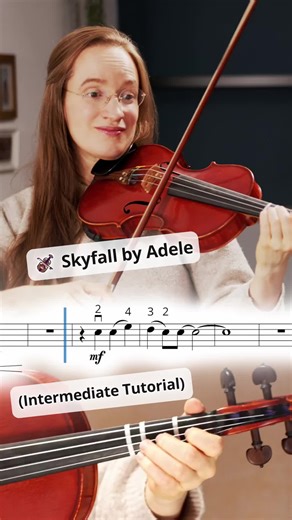 What is it about Skyfall that instantly makes you feel dramatic in the best way? 🎬 I just released two violin tutorials for this song: a dramatic beginner version and a more complex, moodier intermediate version. They’re such a fun way to work on tone and really lean into that cinematic sound. 🎻✨ If you’re ready to channel your inner Bond moment, the links are in the comments. ⬇️ #violin #Skyfall #Adele #playalong #ViolinPractice #Fiddle #Tutorial #JuliasViolinAcademy #MusicLearning #LearningV