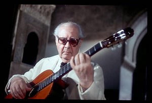 Legendary Guitarist Andrés Segovia Plays J.S. Bach at the Alhambra, 1976