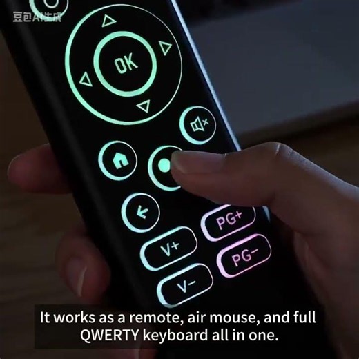3-in-1 Air Mouse Keyboard Replaces All Your Remotes! #minikeyboard #remotecontrol #ipazzport