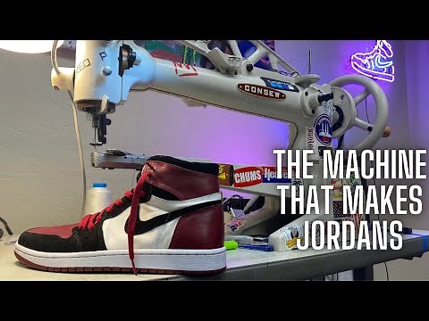 Shoe Sewing Machine (Used For Making Jordans)