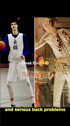 He Was 7'7" Tall… But the NBA Wasn’t for Him 😳 #RobertBobroczkyi #basketball #nba