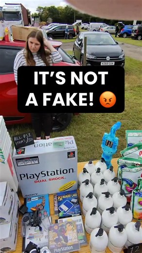 Luke Resells on Instagram: "She Said This Pokemon Game Wasn’t A Fake At The Car Boot Sale! 😡 #carboot #carbootsale #carbootfinds"