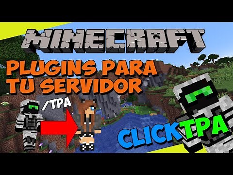 PLUGINS para tu SERVIDOR de Minecraft - CLICKTPA (Teletransportación de Usuarios!)