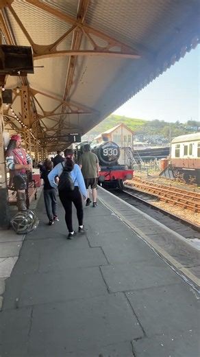 Dartmouth Steam Train at Kingswear, Devon.
