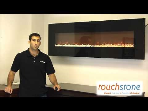 OnyxXL 72-inch Wall Mounted Electric Fireplace Installation and Settings