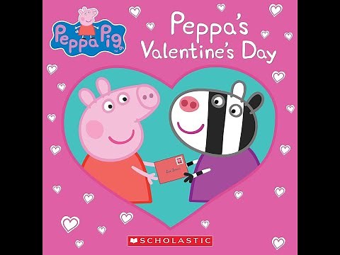 PEPPA PIG "PEPPA'S VALENTINE'S DAY" - Read Aloud Storybook for kids, children
