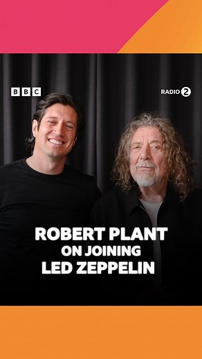 Robert Plant tells the story of how he joined Led Zeppelin! Listen to Robert’s Tracks Of My Years with Vernon Kay on BBC Sounds 🧡 | BBC Radio 2