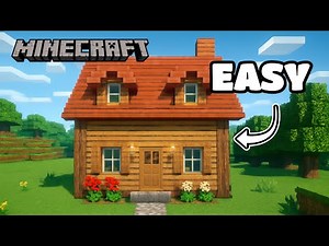 From Nothing to a Cozy Minecraft House – New World Build! 🌍