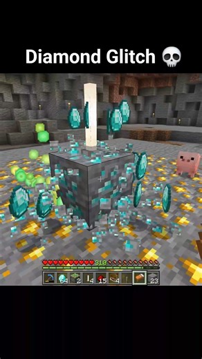 New Infinite Diamond Glitch Moment in Minecraft Part 40