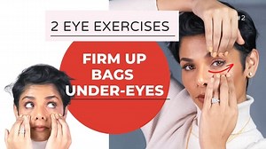 204K views · 8.2K reactions | 2 EYE EXERCISES to FIRM UP BAGS UNDER EYES/ Causes and Home Remedies Work with me: www.parmitakatkar.com | Blush with me-Parmita photography | Facebook