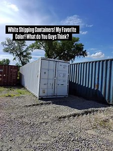 21 reactions · 3 comments | White Shipping Containers! My Favorite Color! What do You Guys Think? #shippingcontainers | Simple Shipping Containers | Facebook