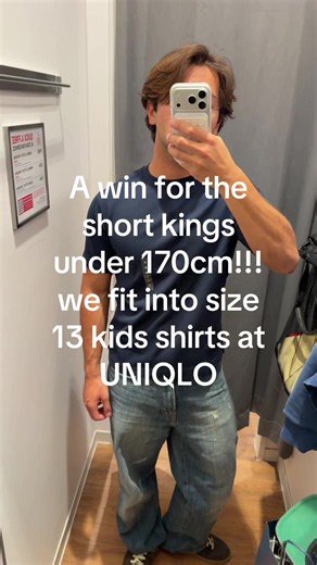 €9,90 for a basic airism T!! Big win for the short guy community 🫶🏽 #shortking #uniqlo