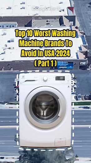 Top 10 Worst Washing Machine Brands To Avoid In USA 2024 - Part 1 #usa#america#worst#washingmachine#brands#trendingtiktok#viraltiktok#foryou#fyp | USA TopList