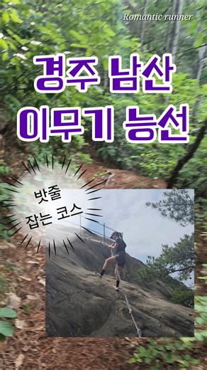 Gyeongju Namsan Imugi Ridge Rope Climbing Course