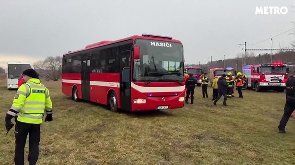 Two trains collide in Czech Republic, injuring dozens